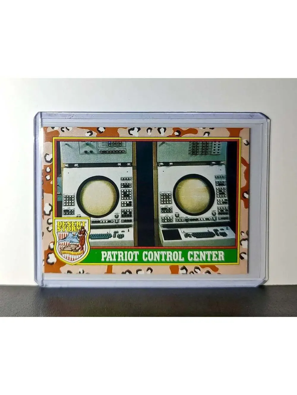 Patriot Control Center 1991 Topps Desert Storm #66 Card